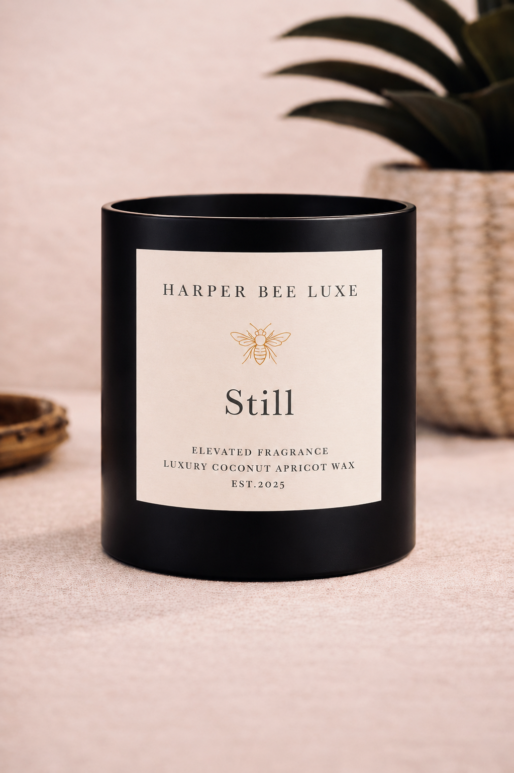 Still | Signature Collection 12 oz Ceramic Luxury Candle | Harper Bee Luxe