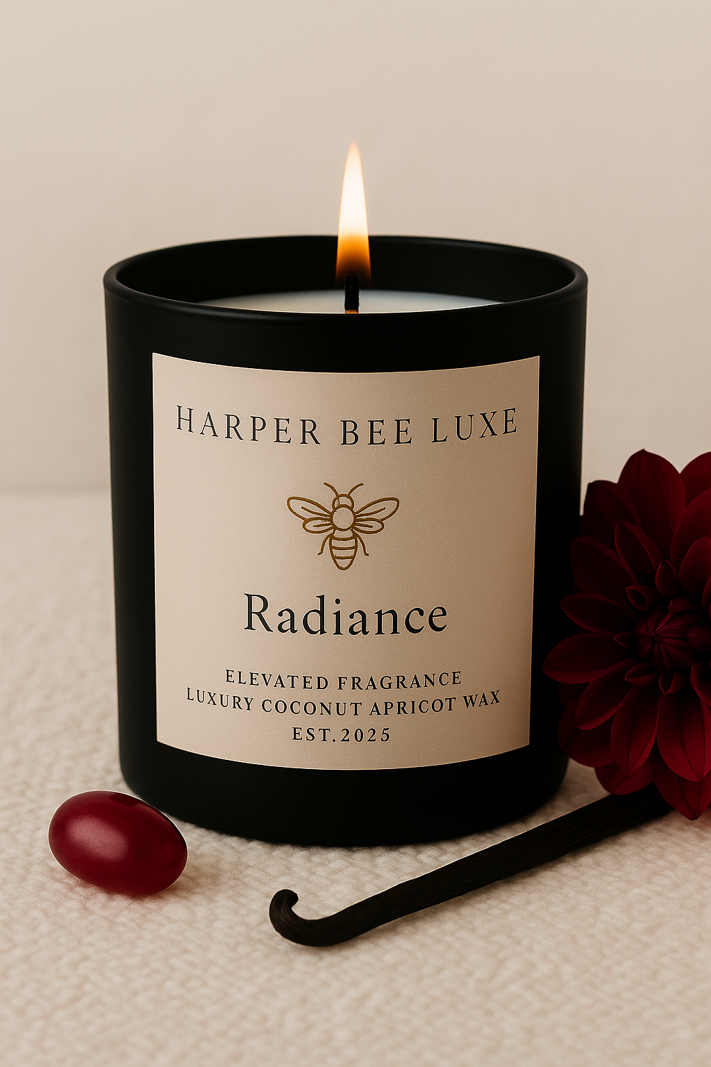 Radiance | Signature Collection 11 oz Ceramic Luxury Candle | Harper Bee Luxe